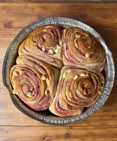 Raspberry Sweet Rolls